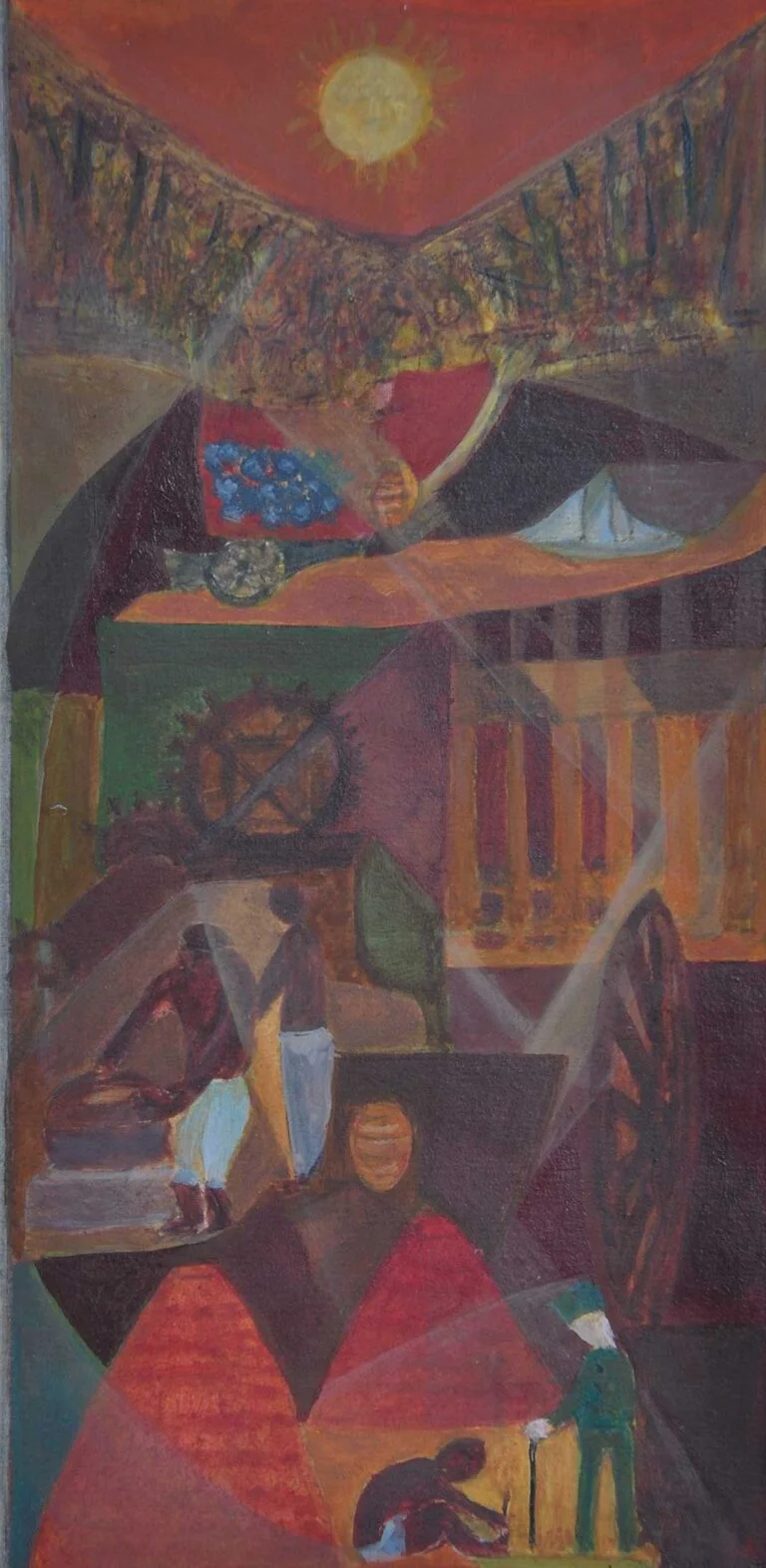 Estudo para Mural da Casa dos Pilões