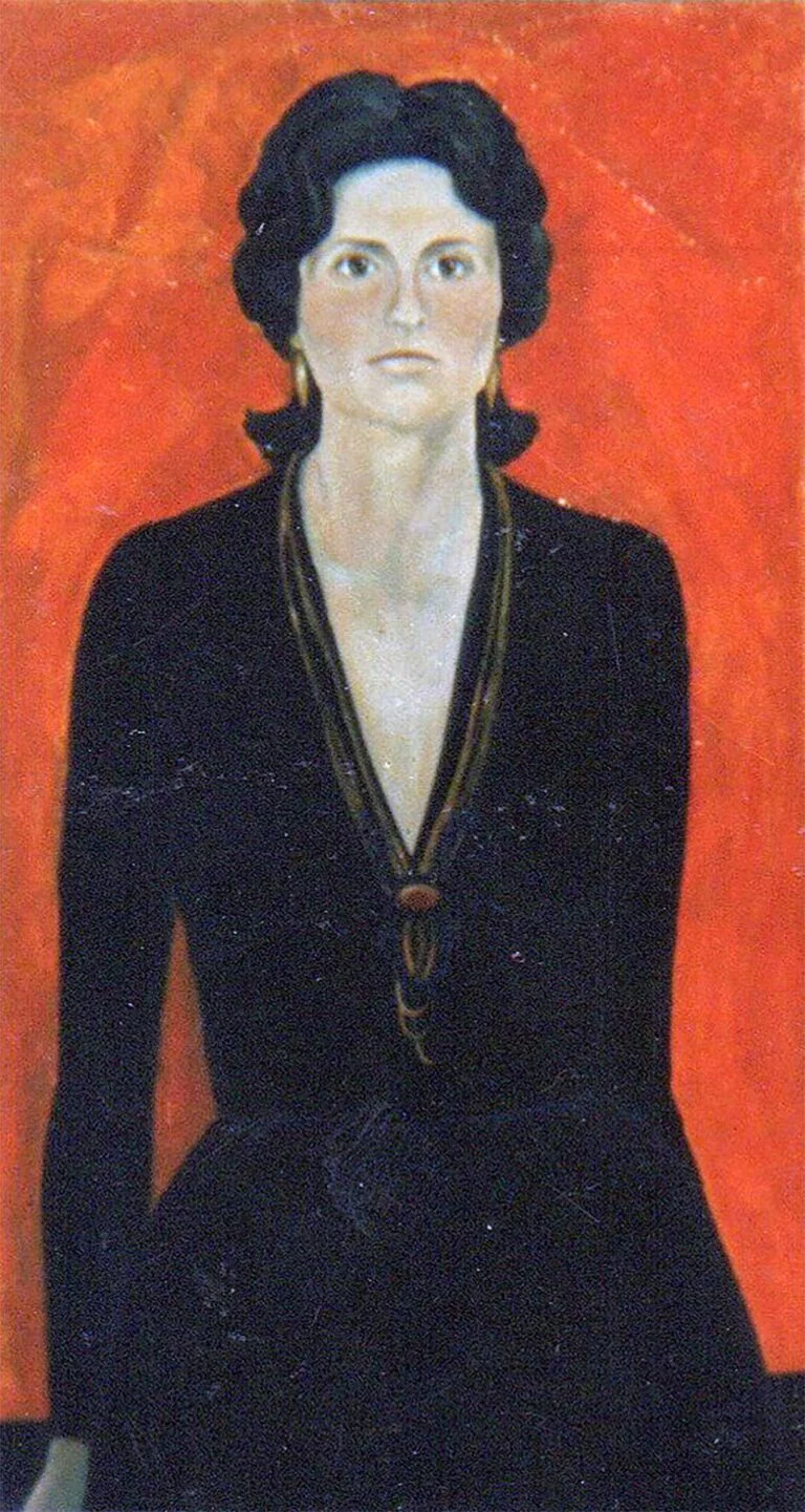 Sem título [Retrato de figura feminina]